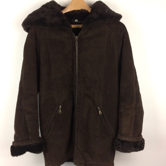 Marvin Richards Brown Suede Coat 